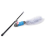 Caña Ratón con Plumas Profesional Juguete Interactivo para Gatos