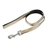 Correa Nylon Silky Beige para perros